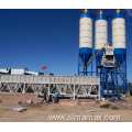 HZS90 90m3/h mixed concrete batching plant price